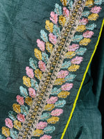 Load image into Gallery viewer, Designer Saree - Pure Dola Silk With embroidery
