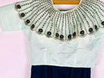 Load image into Gallery viewer, Designer Saree - Pure Georgette Crepe saree With poncho style blouse
